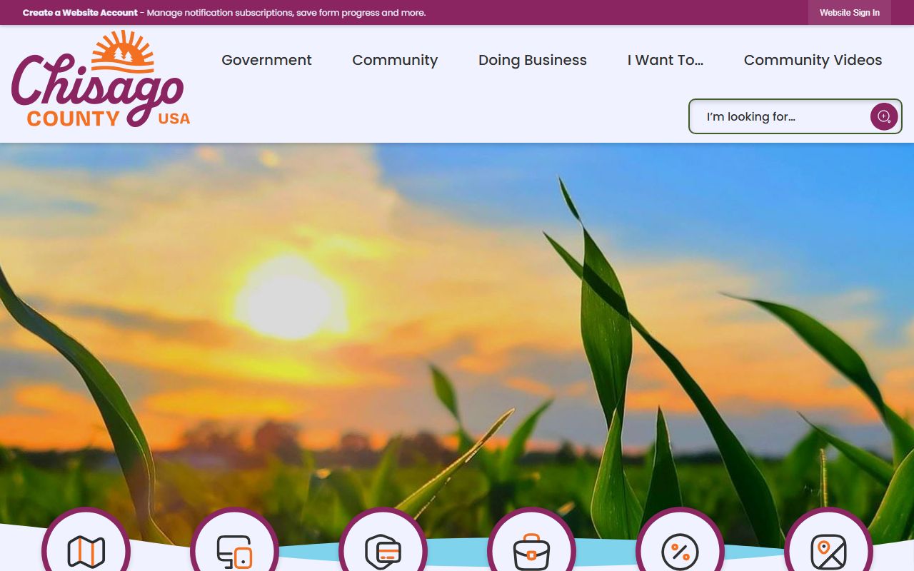 Chisago County Minnesota official website for birth records and vital statistics