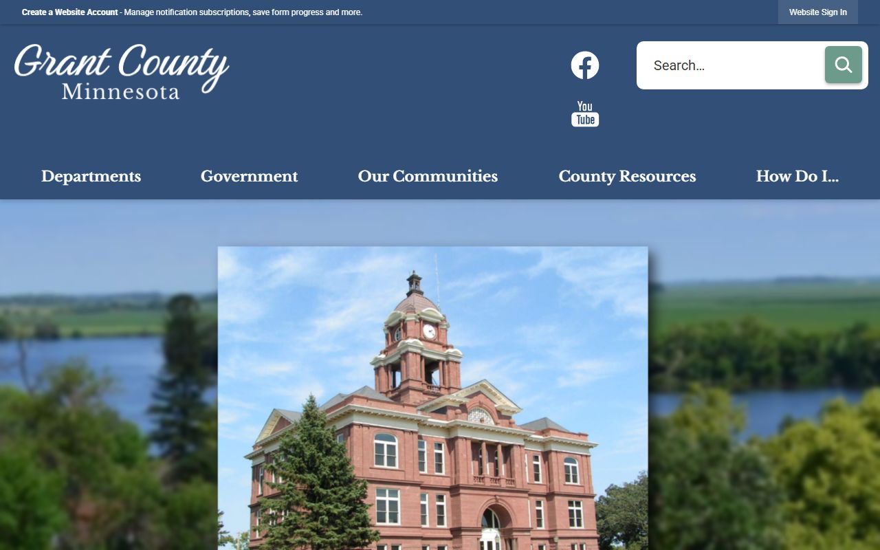 Grant County government website