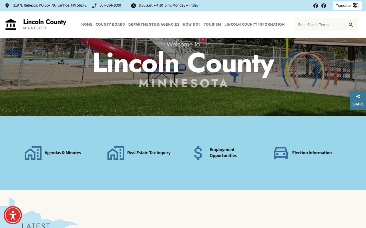 Lincoln County birth certificates vital records Ivanhoe Minnesota