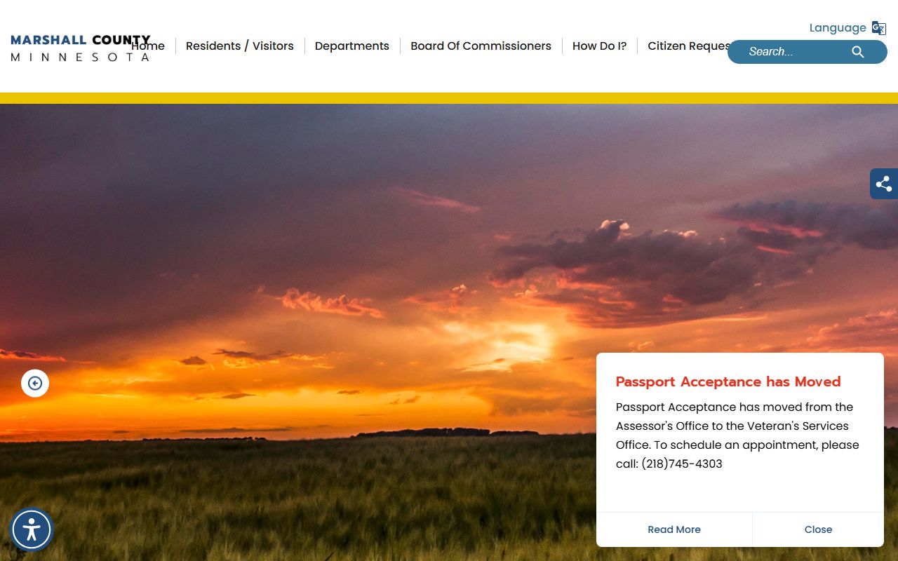 Marshall County government website