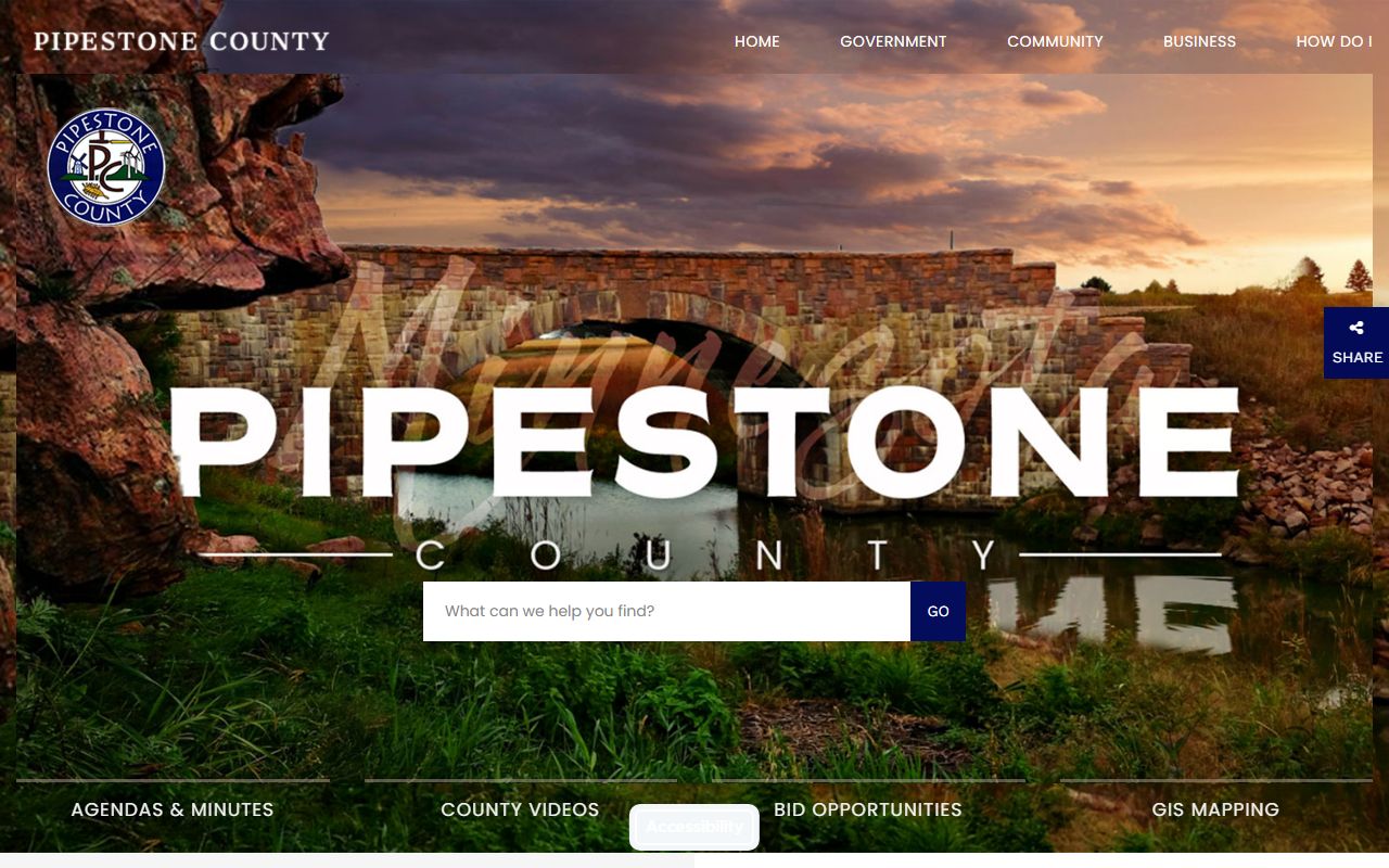 Pipestone County birth certificates and vital records office website